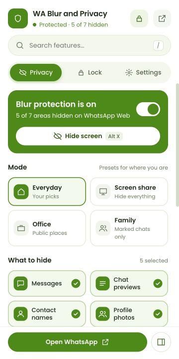 Privacy